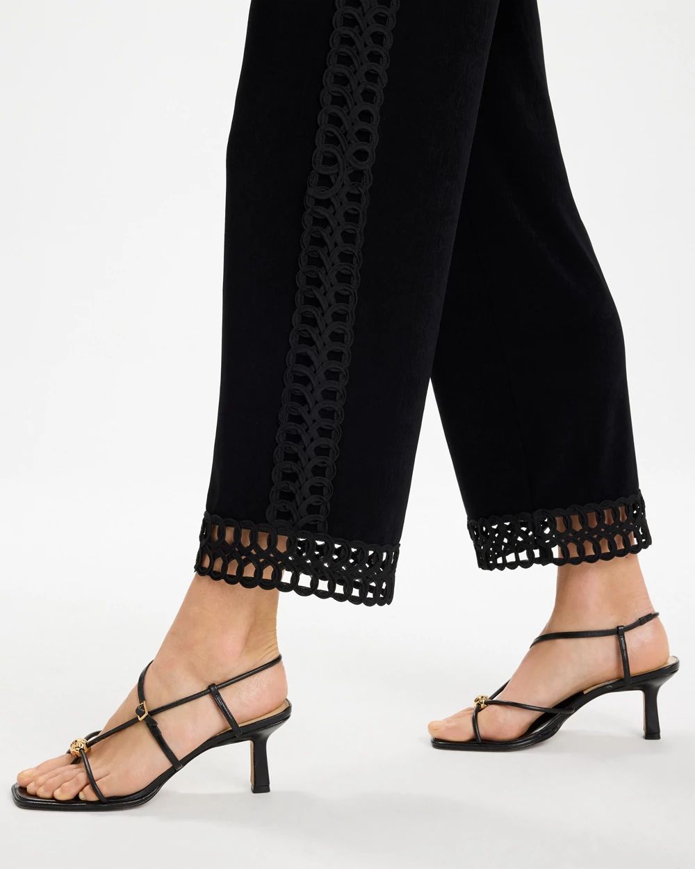 Travelers™ Macrame Crop Pants | Chico's